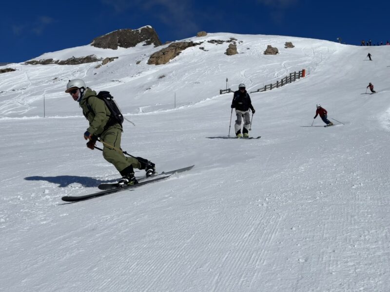 Black Shoes event, Tignes. Image c/o David Morgan.